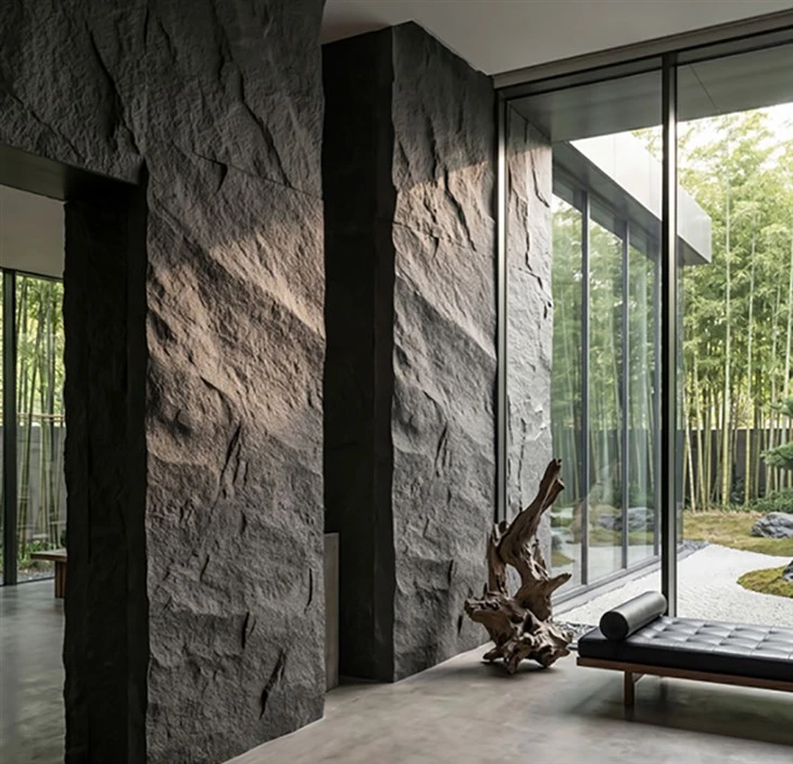 Affordable faux stone panels
