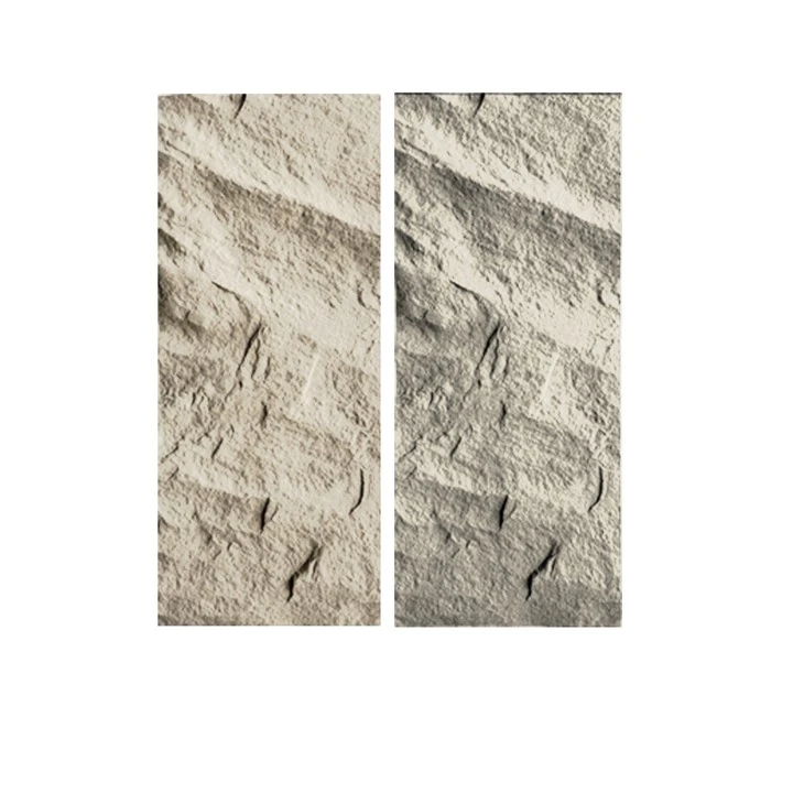 Faux stone veneer panels